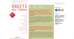 Desktop Screenshot of collectifdroitsdesfemmes.org